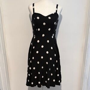 Black Polka Dot Dress
